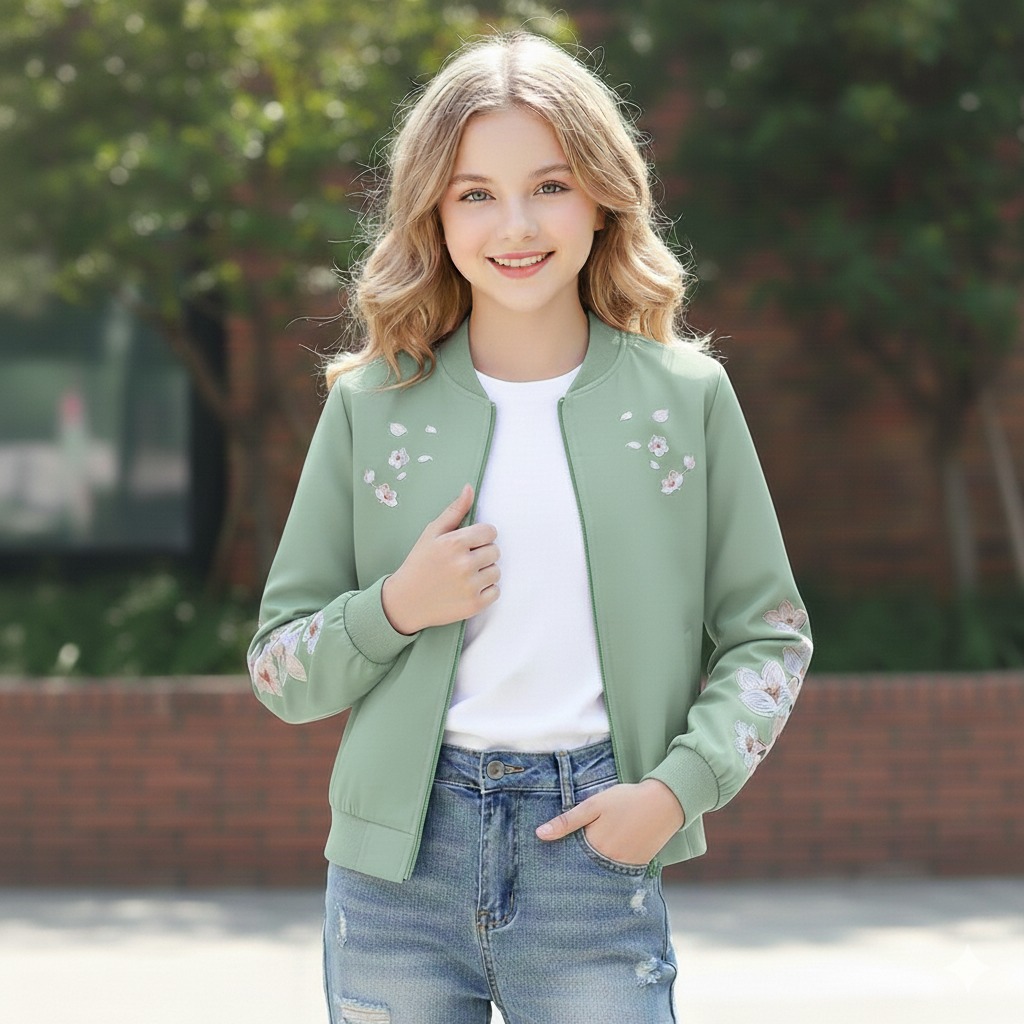 New Top Ladies Winter Jacket 2025 _ Winter New Collection For Women - Jacket For Women - Mint Green( Size M )